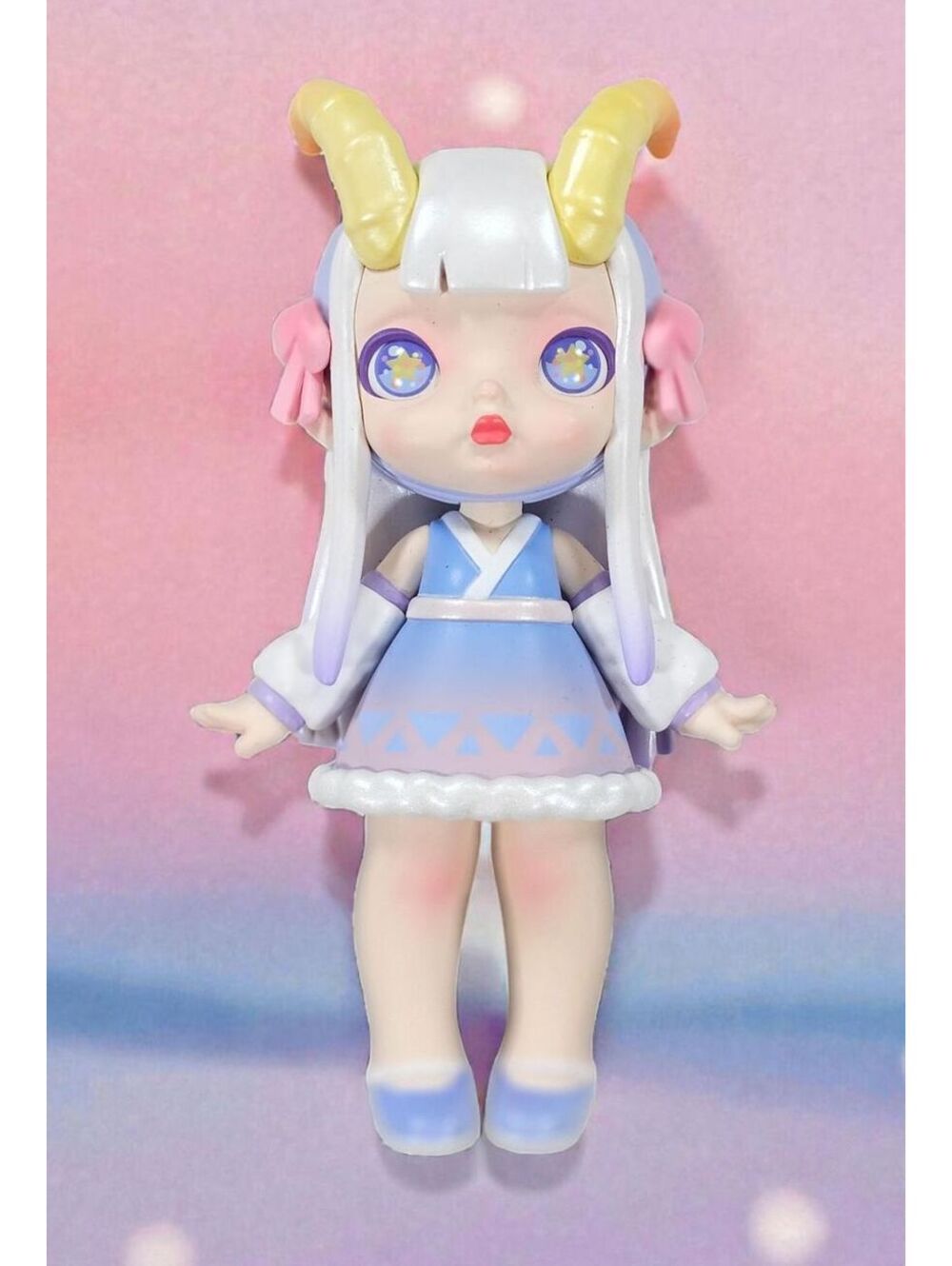 Toy City Laura Mystical Book Ram Girl Chibi Figure Loose Kawaii